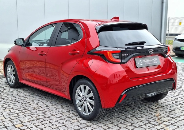 Mazda 2 cena 102900 przebieg: 13700, rok produkcji 2022 z Sanok małe 407